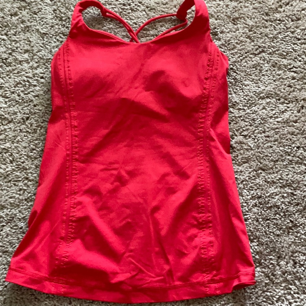 lululemon women’s tank - cross cross back